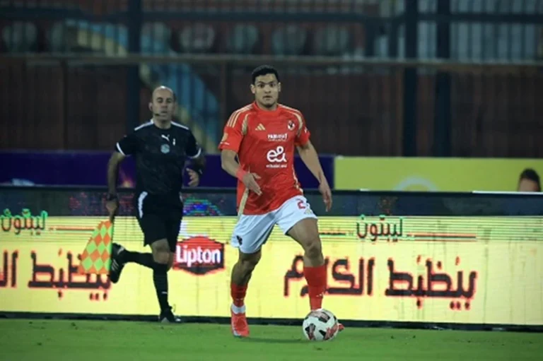 Mustafa El Ash, defender of Al Ahly of Egypt