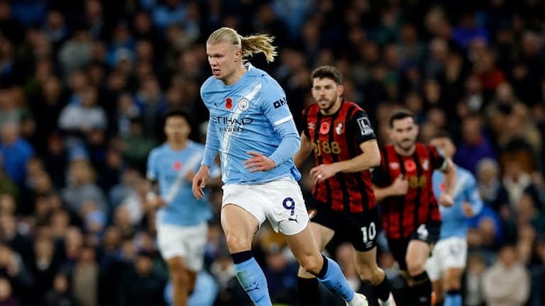 Manchester City vs Bournemouth match