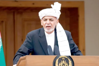 Ashraf Ghani, the former Afghan president
