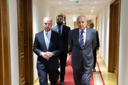 Aboul Gheit receives the Libyan minister