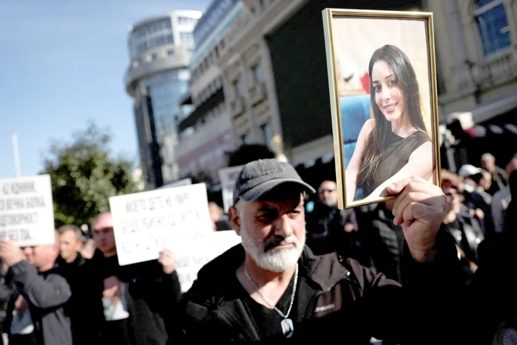 Massive protests in Macedonia ahead of the trial of those accused in the nightclub disaster.