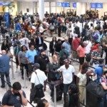 Chaos continues at US airports with 2,000 flights cancelled in one day