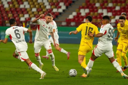 التعادل السلبي يحسم مباراة الجزيرة والوصل في ربع نهائي رابطة المحترفين