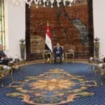 الرئيس السيسي يستقبل أمين مجلس الأمن الروسي