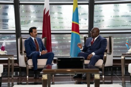 Meeting between the Qatari President and the Congolese President