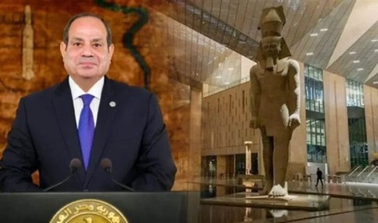 السيسي فى المتحف