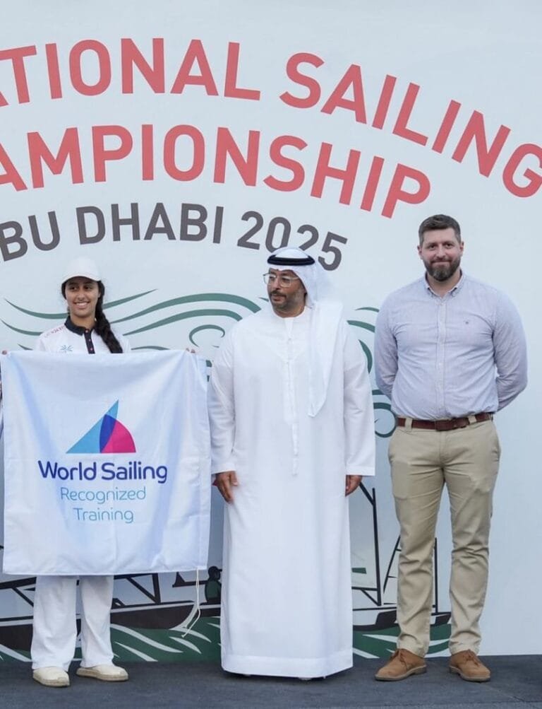 The Club Abu Dhabi is accredited as an international training center in sailing sports