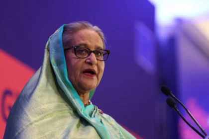 A court in Bangladesh sentenced Sheikh Hasina to prison in absentia.