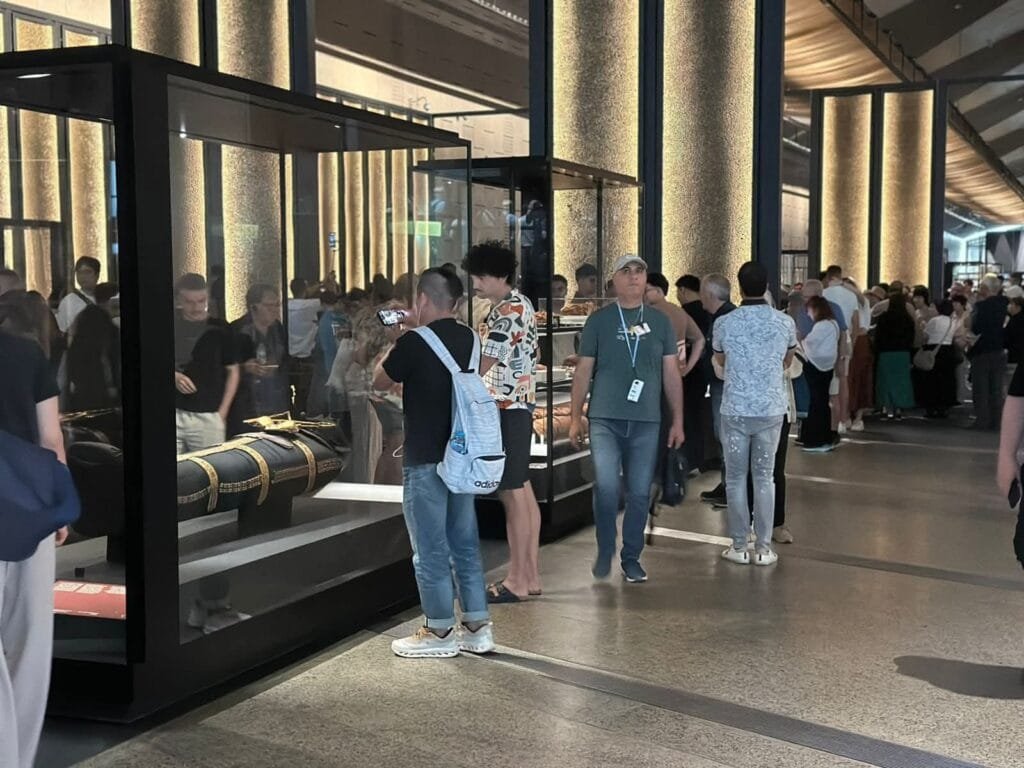 The Grand Egyptian Museum attracts 20,000 visitors on its first day of public opening