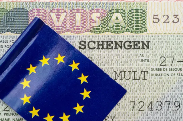 Visas for entry to Europe