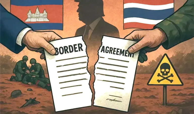 تجميد وقف إطلاق النار بين تايلاند وكمبوديا