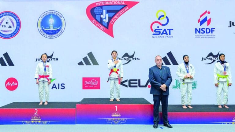 حصاد الميداليات يرتفع إلى 11.. 4 ميداليات إماراتية جديدة في مونديال الجوجيتسو للناشئين
