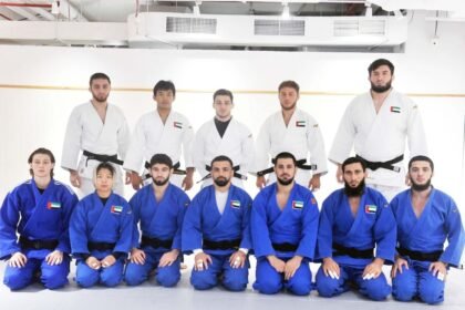 14 weights for men and women in the Abu Dhabi Grand Slam Judo