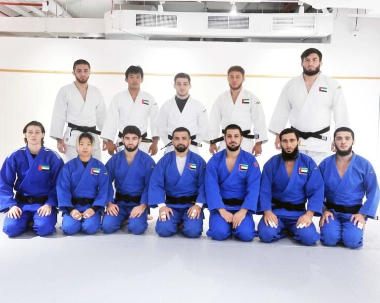 14 weights for men and women in the Abu Dhabi Grand Slam Judo
