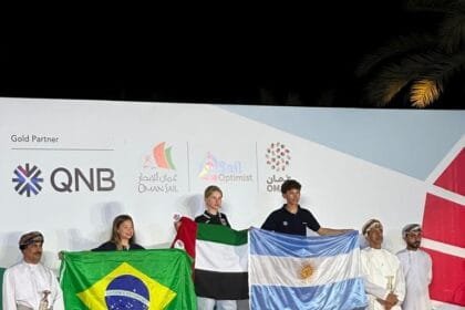 Gold medal for the UAE national team in the Asian Modern Sailing Championship