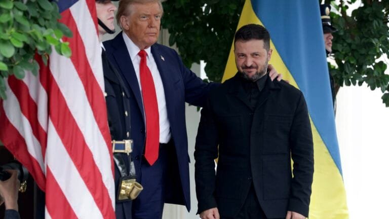 Zelensky and Trump