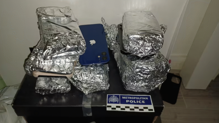 A selection of the stolen goods