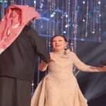 In a rare appearance, Najat Al Saghira is a guest of honor in the heart of the new Egyptian capital.