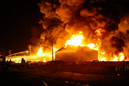 One person was killed and three others were injured in a fire at an oil refinery in Iran's Semnan province