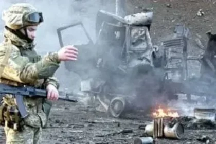 Airport and Ukrainian reconnaissance center