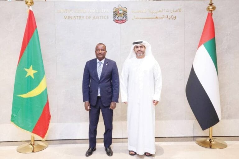 UAE, Mauritania discuss enhancing judicial cooperation