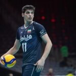 Iranian volleyball star Saber Kazemi