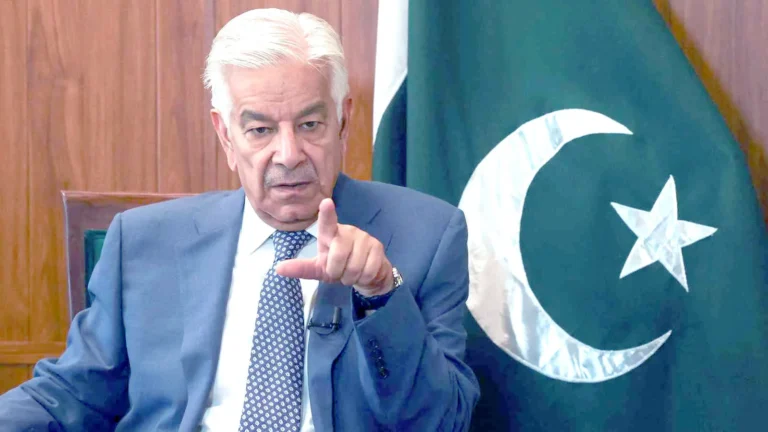 Pakistani Defense Minister Khawaja Asif