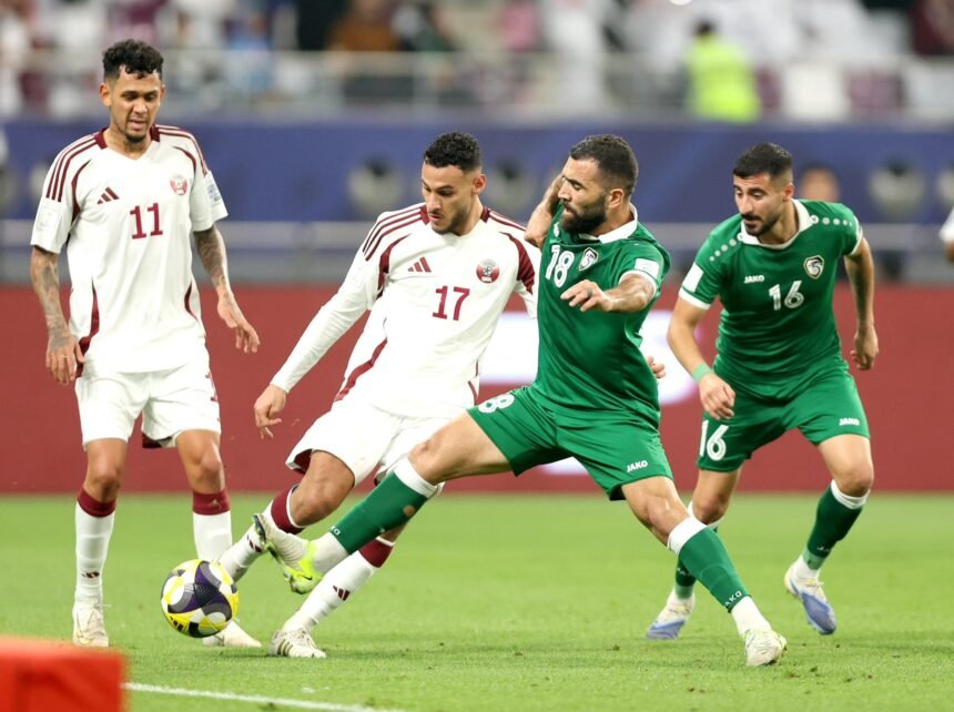 In the dying moments.. Syria snatched a valuable draw against Qatar in the 2025 Arab Cup.