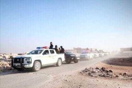 Several Syrian and American security forces were injured during a joint patrol near Tadmur