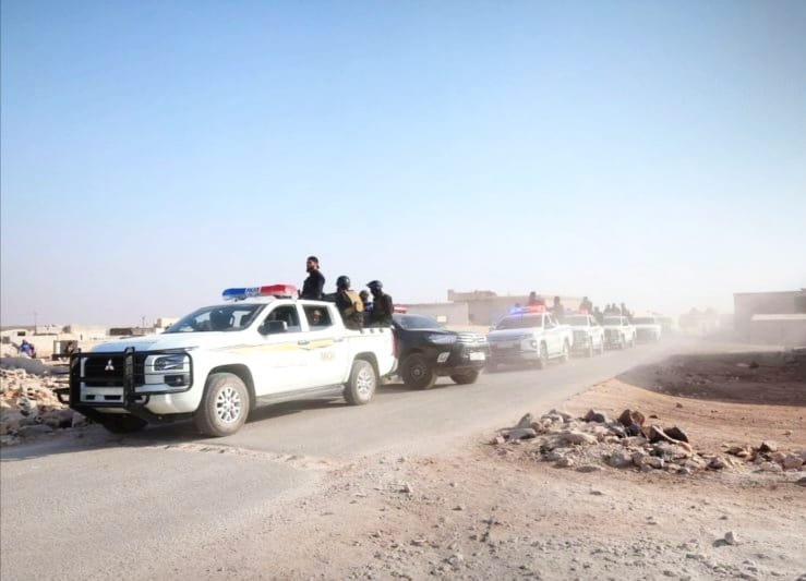 إصابة عدد من قوات الأمن السورية والأمريكية خلال جولة مشتركة قرب تدمر (الصورة-أرشيفية)