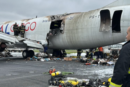 نار فى السماء قبل الإقلاع.. إجلاء عاجل لـ180 راكبًا بعد اشتعال طائرة بالبرازيل