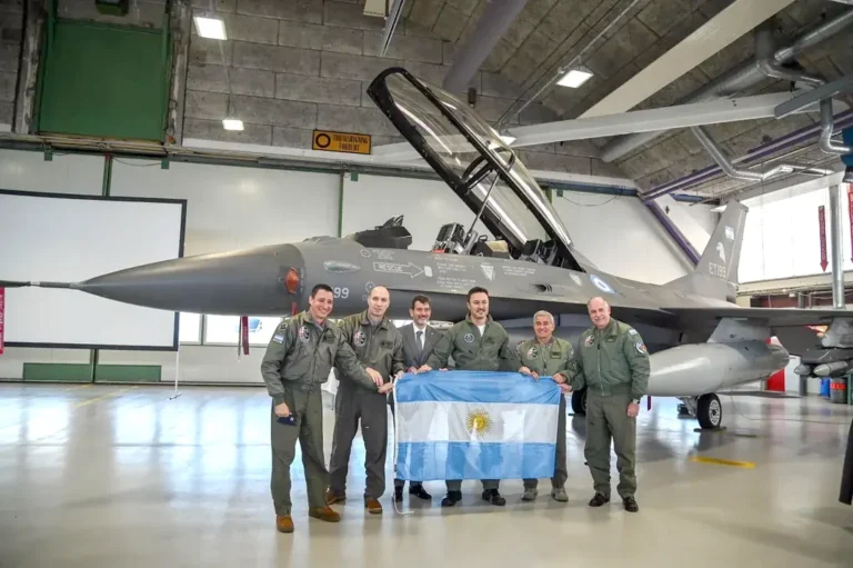 Argentina receives its first F-16 fighter jets from Denmark
