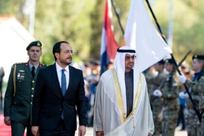 The UAE and Cyprus discuss strengthening the comprehensive strategic partnership between the two countries