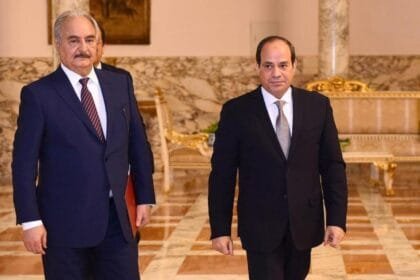 الرئيس السيسي يستقبل حفتر لبحث مستجدات الأوضاع الليبية والإقليمية