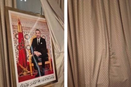 Following the incident of "obscuring the king's image," the Marriott Hotel management warns the Algerian delegation against political provocations.