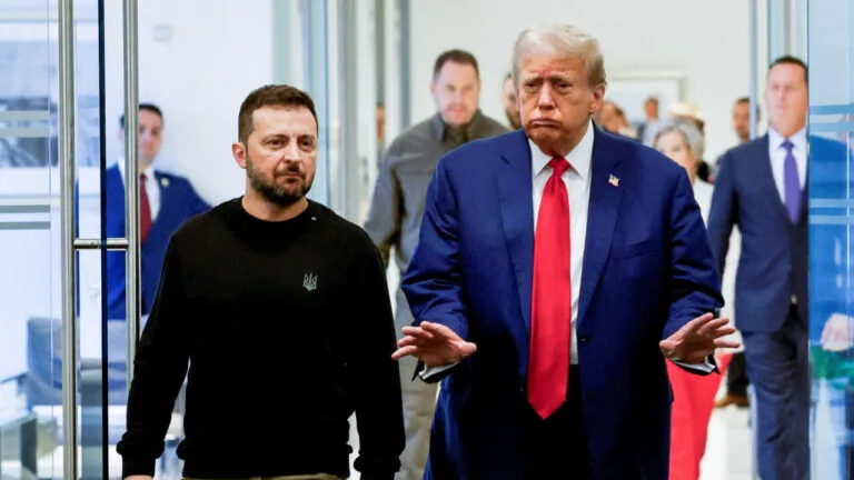 A statement that shocked Kyiv: Trump said his recent meeting with Zelensky worsened the chances of a settlement in Ukraine.