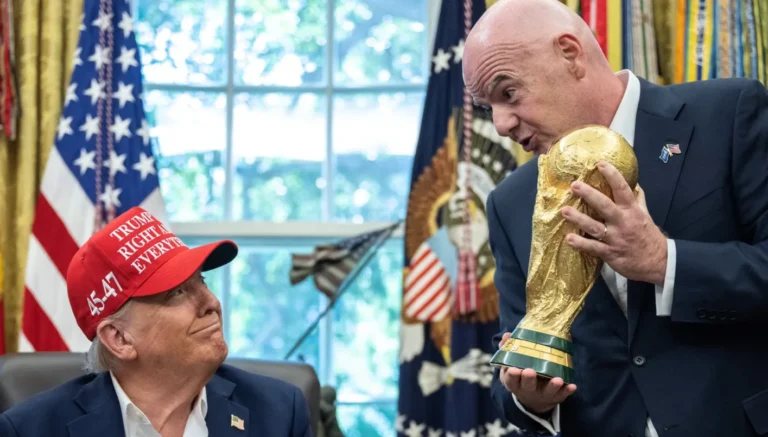 The draw for the 2026 World Cup qualifiers will take place today in Washington, D.C., with Trump in attendance.