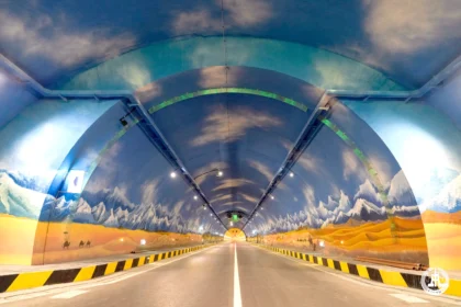 Photos | "Tianshan Shengli": China tames the mountains and opens the world's longest highway tunnel