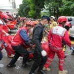 عاجل .. حريق مروع في مبنى سكني وسط جاكرتا يودي بحياة 17 شخصًا