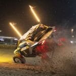 At the Liwa International Festival.. Elite drivers participate in UTV cycling competitions on Sunday