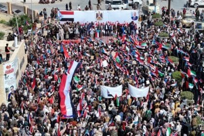 خاص - طوفان عتق .. زحف جماهيري حاشد في شبوة يطالب بـ "البيان الأول" لإعلان دولة الجنوب العربي