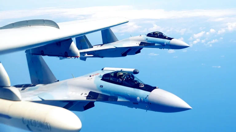 South Korea protests the simultaneous entry of Russian and Chinese aircraft into its defense zone.