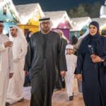 Photos | Mohammed bin Hamdan bin Zayed attends the opening of the Winter Games event "Winterland Al Ain"