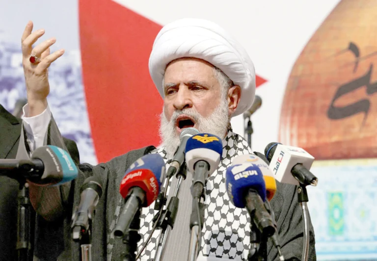 نعيم قاسم نزع السلاح مشروع أمريكي إسرائيلي يستهدف إنهاء المقاومة والسيطرة على لبنان