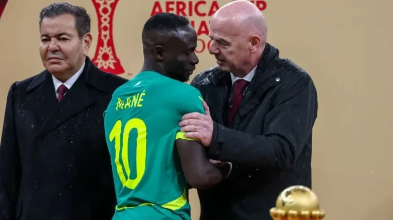 Infantino: What happened in the Africa Cup of Nations final is unacceptable