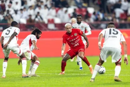 Shabab Al Ahli crushes Al Jazira with a hat-trick in the UAE league