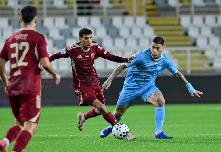 In the dying moments.. Al Wahda snatched a hard-fought victory from Dibba in the UAE league