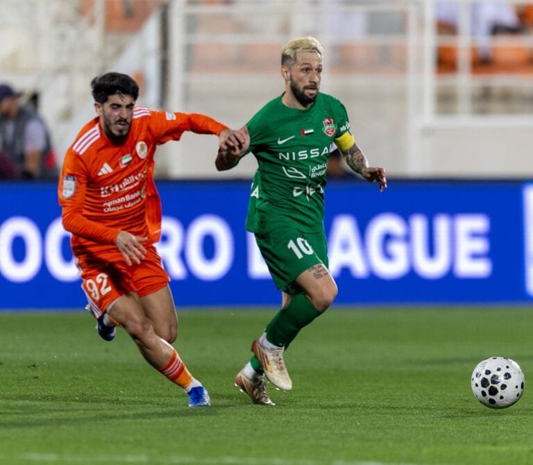 سانتوس يعيد شباب الأهلي للصدارة بالفوز على عجمان في الدوري الإماراتي