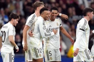 قائمة ريال مدريد لمباراة بنفيكا في دوري أبطال أوروبا