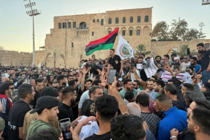 Protests in Tripoli demanding immediate elections and an end to the political deadlock